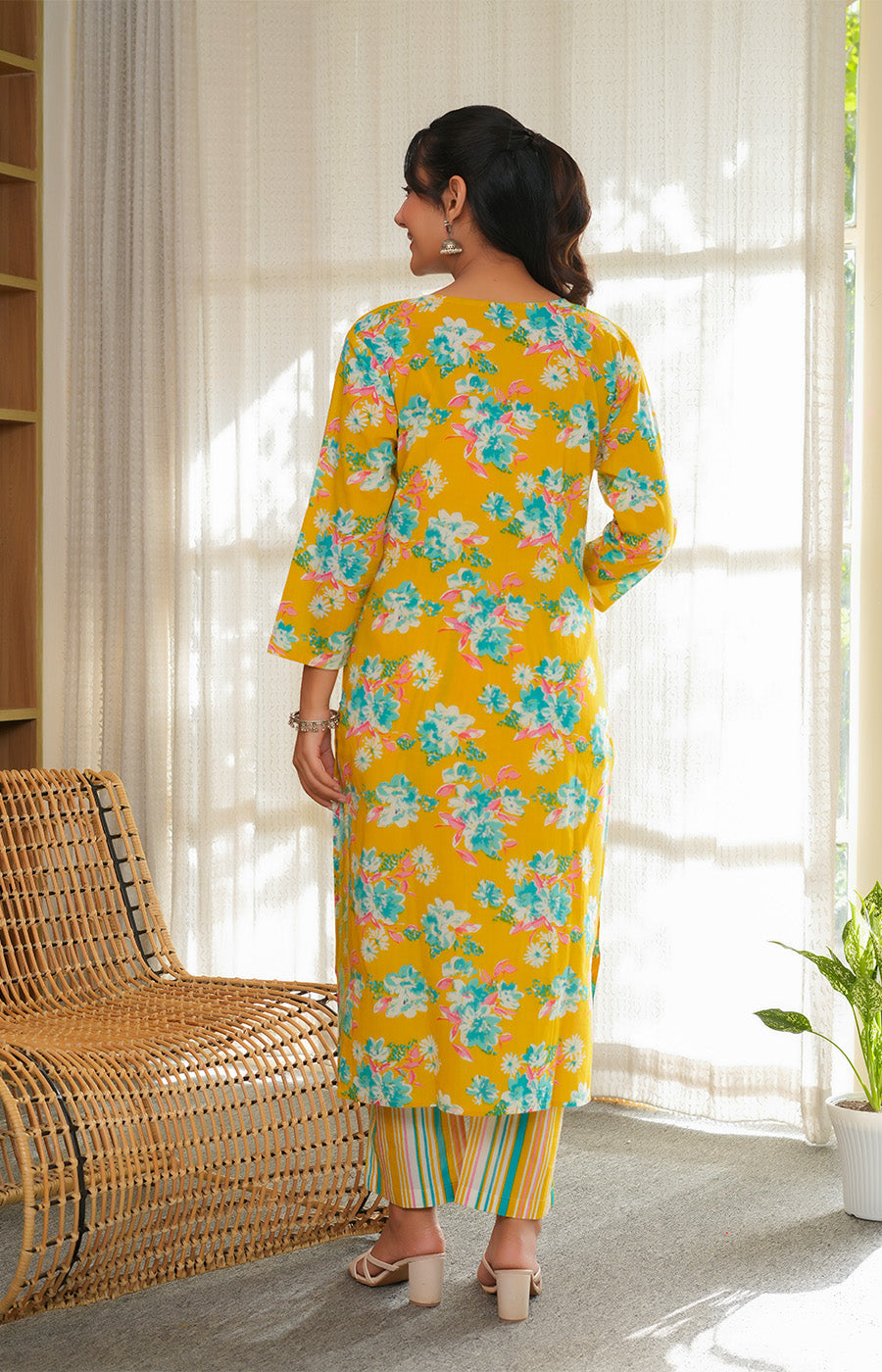 Advika – Sunshine Floral Co-ord Set