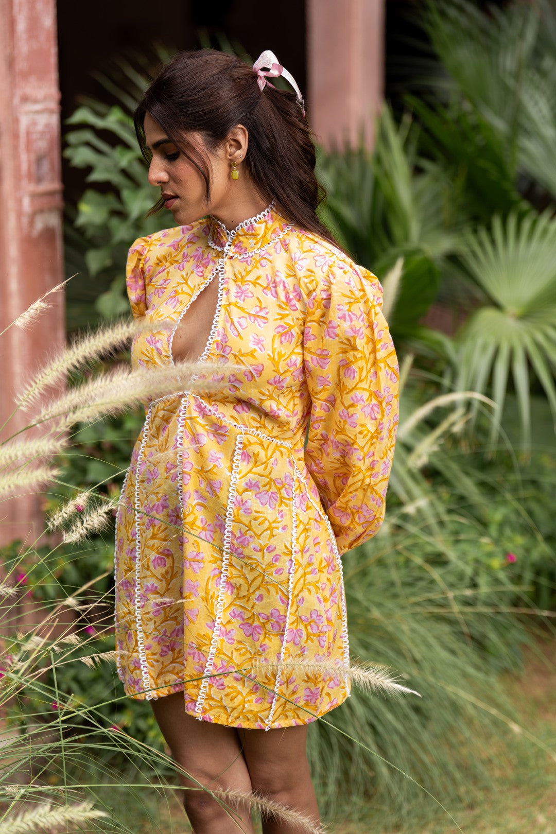 Sunshine Full Sleeve Short Dress