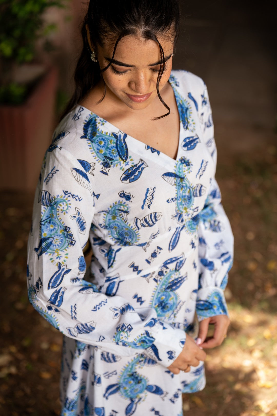 Marine Short Dress
