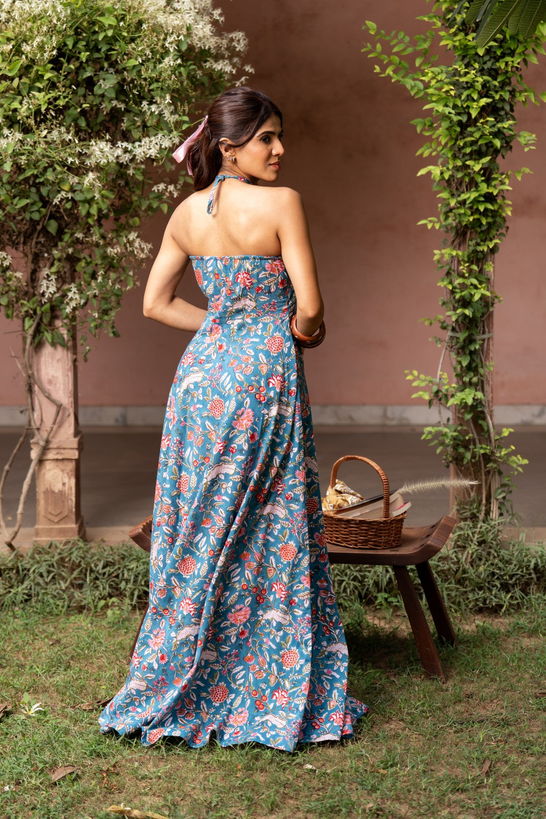 Petal Bloom Long Flowy Dress