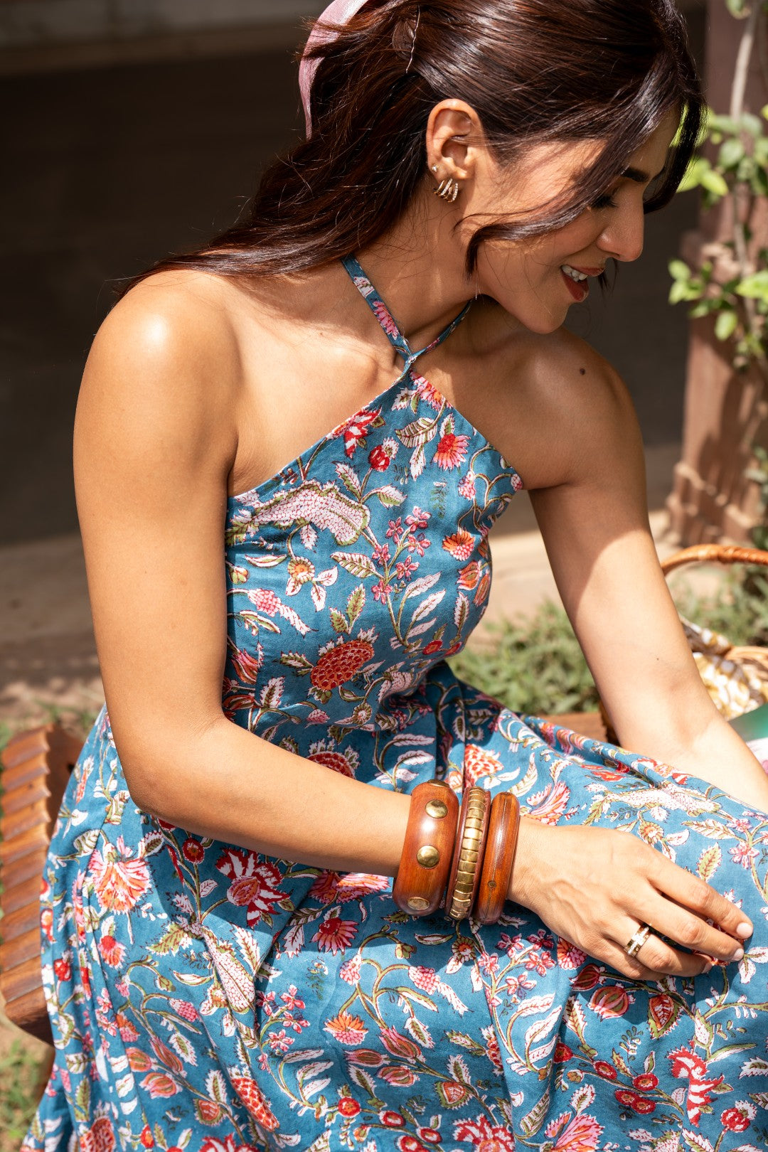 Petal Bloom Long Flowy Dress