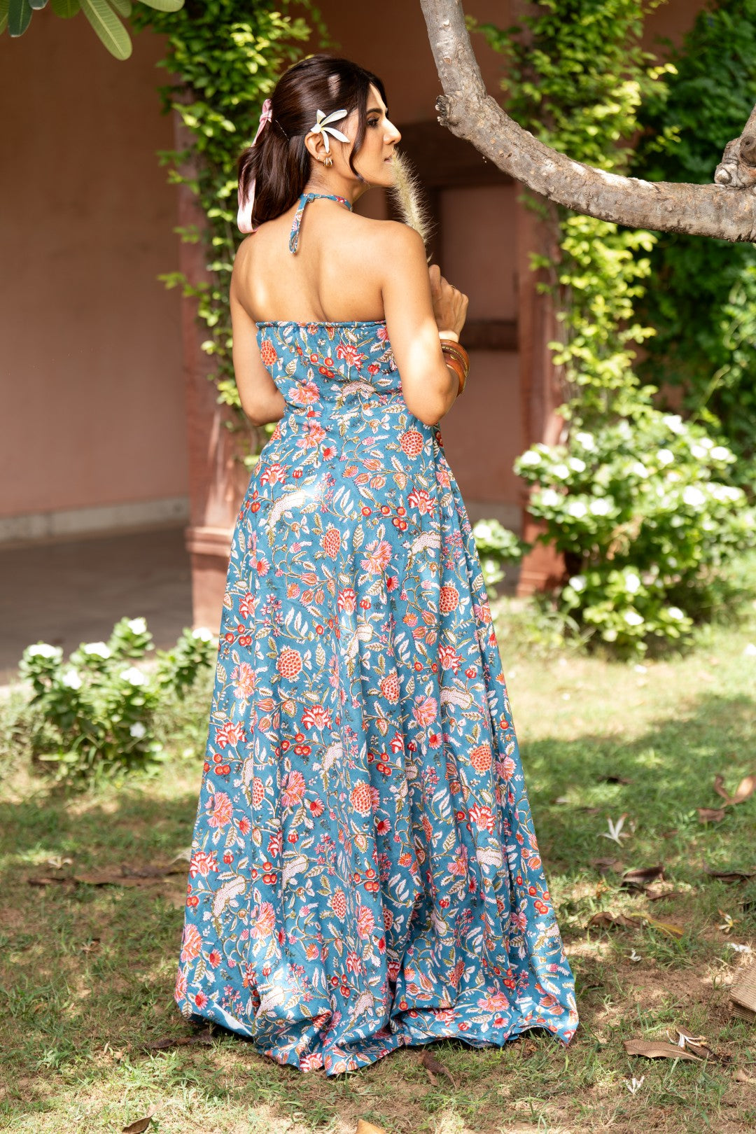 Petal Bloom Long Flowy Dress